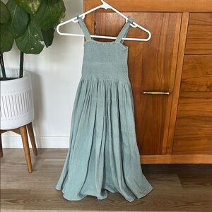 Elegant Green Kids Dress